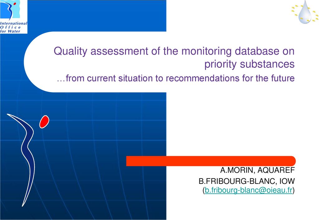 Amps 2 Analysis And Monitoring Of Priority Substances And Chemical
