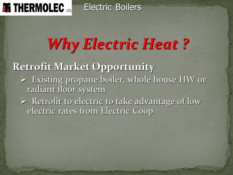 Electric Boilers Ppt Download