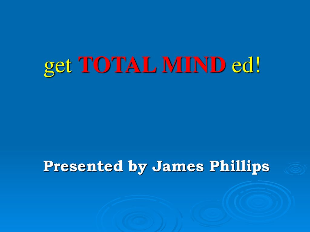 Presented by James Phillips - ppt download