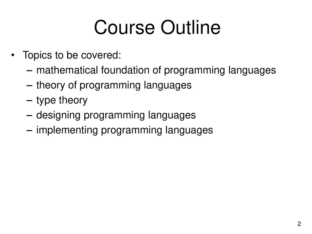 CSE-321 Programming Languages Overview - ppt download