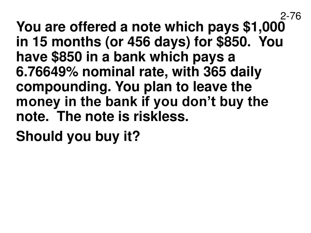 Chapter 2 Time Value Of Money Future Value Present Value Ppt Download Chapter 2 Time Value Of Money Future Value Present Value Ppt Download