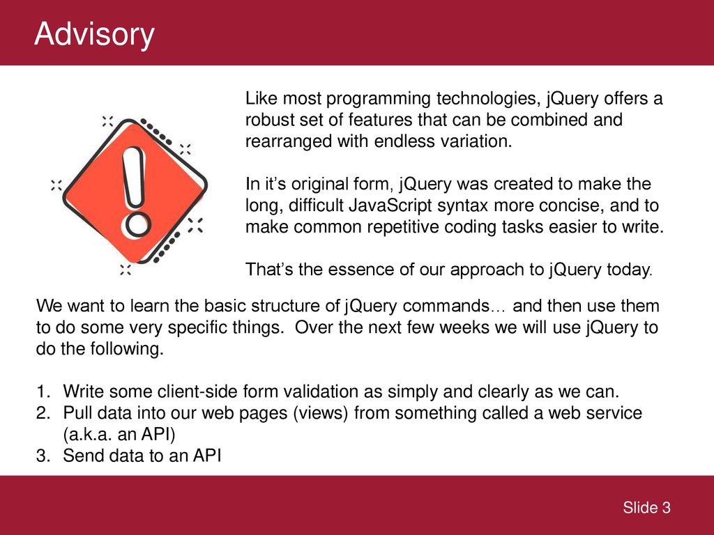 An introduction to jQuery - ppt download