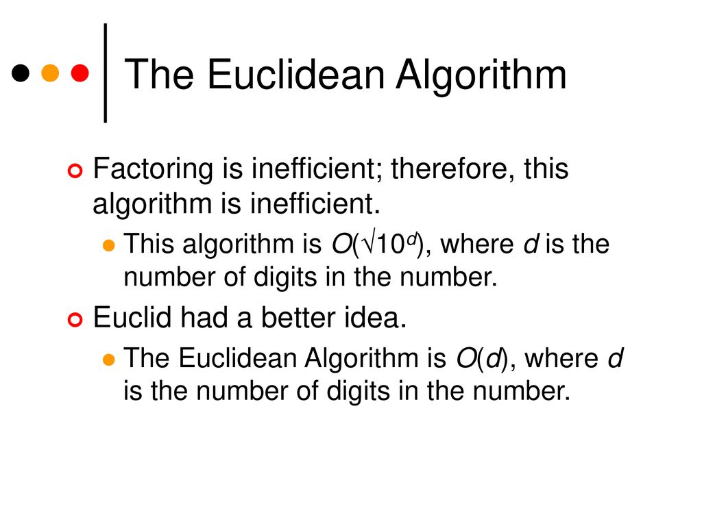 Application: Algorithms - ppt download