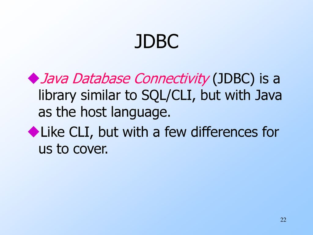 Database-Connection Libraries - ppt download