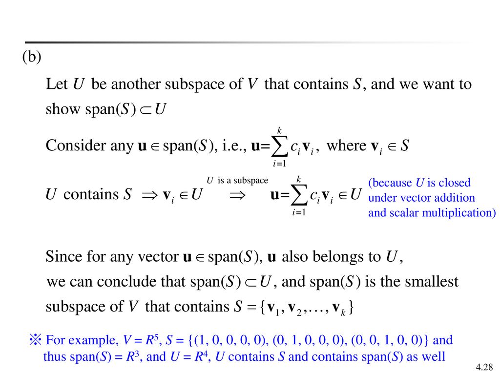 Vector Spaces 1 Vectors In Rn 2 Vector Spaces Ppt Download