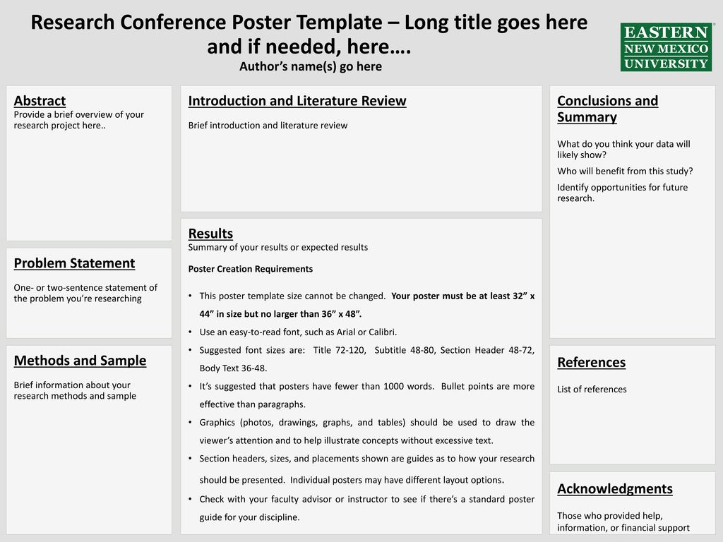Abstract Provide A Brief Overview Of Your Research Project Here