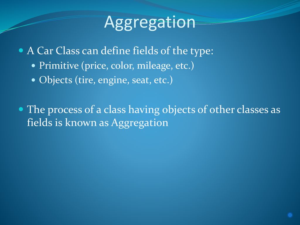 CS-0401 INTERMEDIATE PROGRAMMING USING JAVA - ppt download