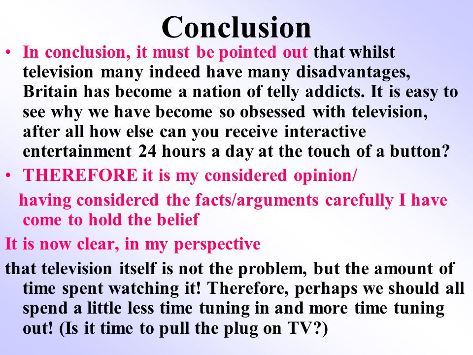 essay on television for class 6