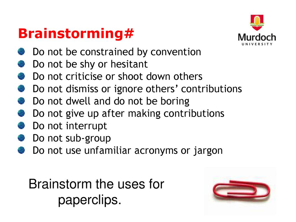 Brainstorm the uses for paperclips.