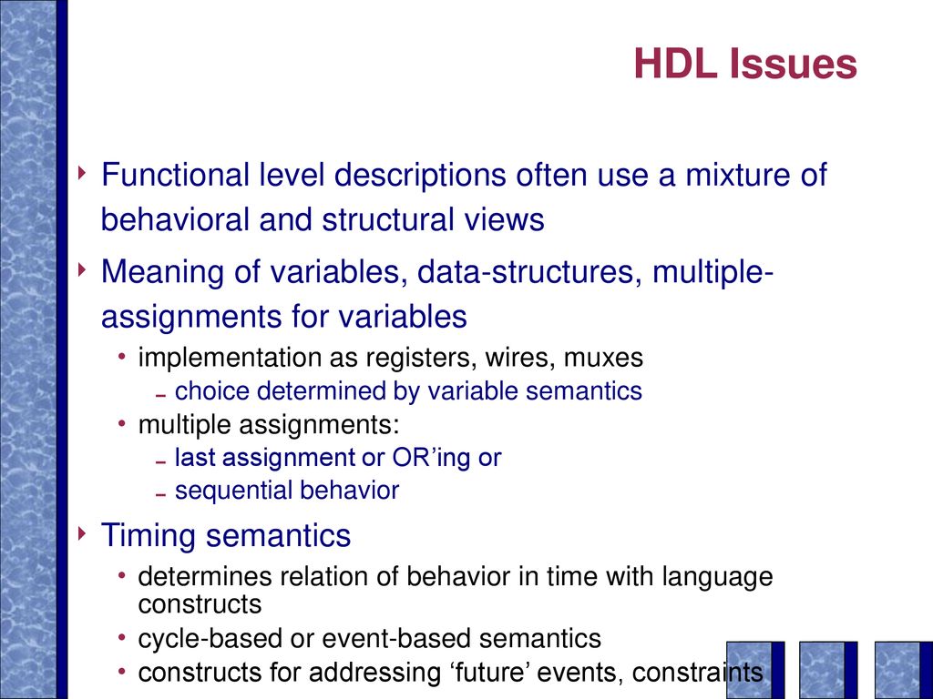 4. Microsystem Modeling using HDLs - ppt download