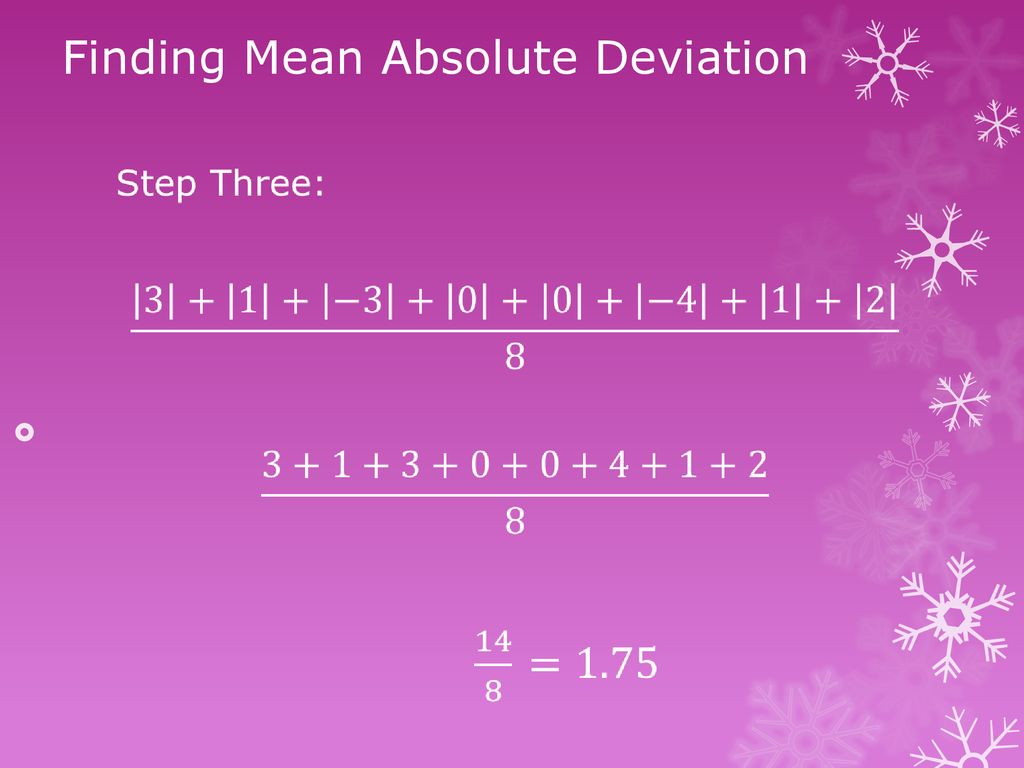 Mean Absolute Deviation Ppt Download mean-absolute-deviation-ppt-download
