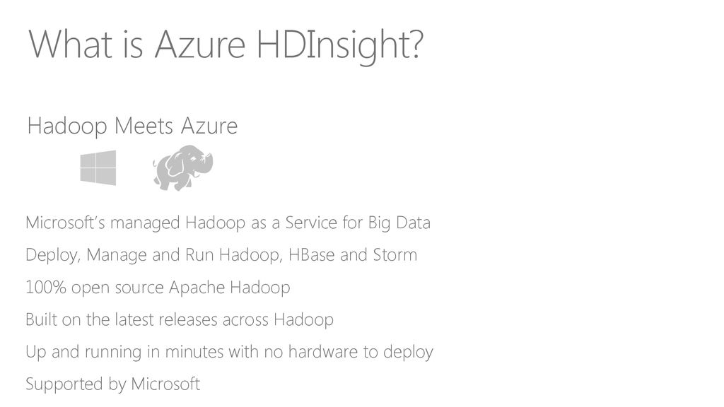 HDInsight Tools For Visual Studio Ppt Download hdinsight-tools-for-visual-studio-ppt-download