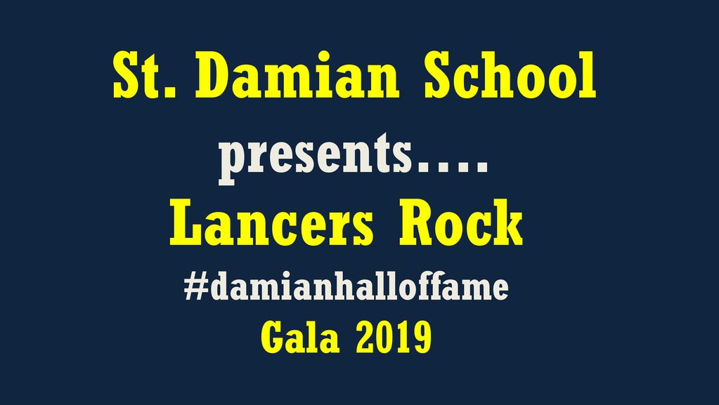 St. Damian School presents…. - ppt download