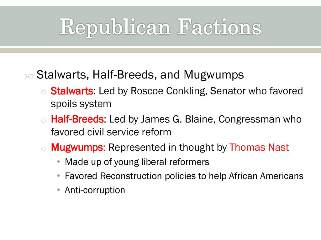 Gilded Age Politics ppt download(05)