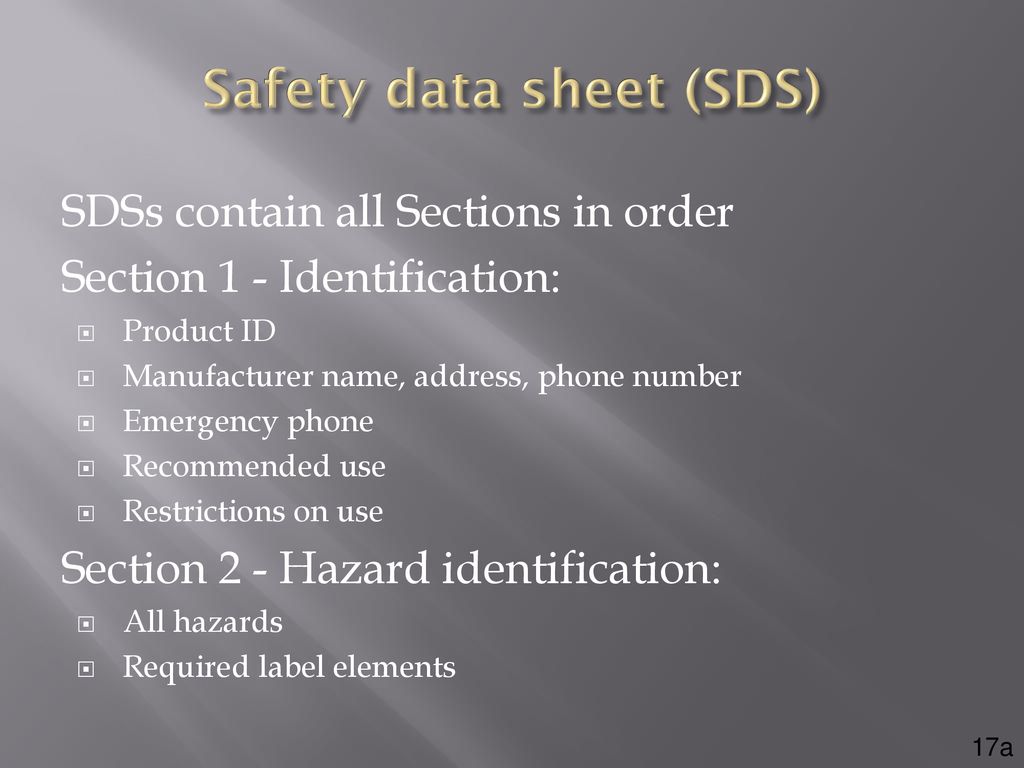 Hazard communication update ppt download