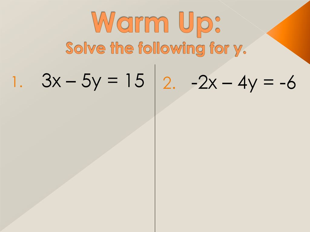 Solve The Following For Y Ppt Download solve-the-following-for-y-ppt-download