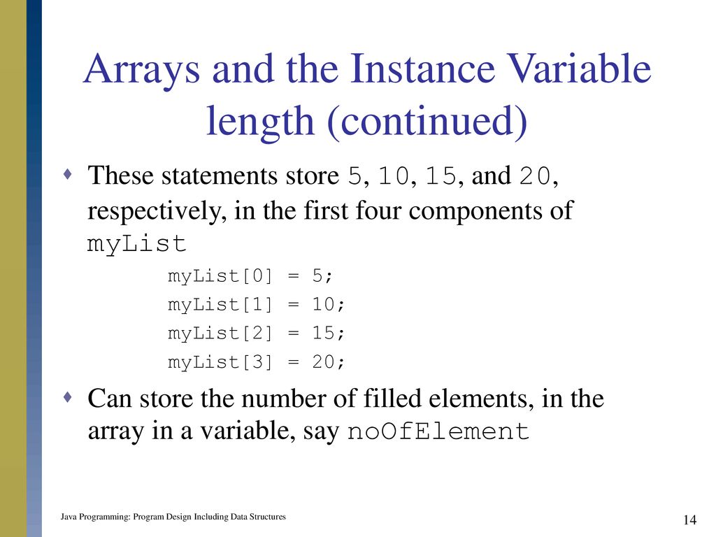 Java Programming: Program Design Including Data Structures - ppt download