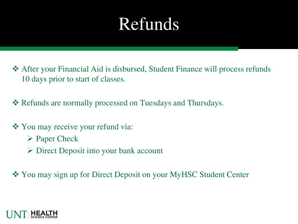 Student Finance & Cashiering Services - ppt download