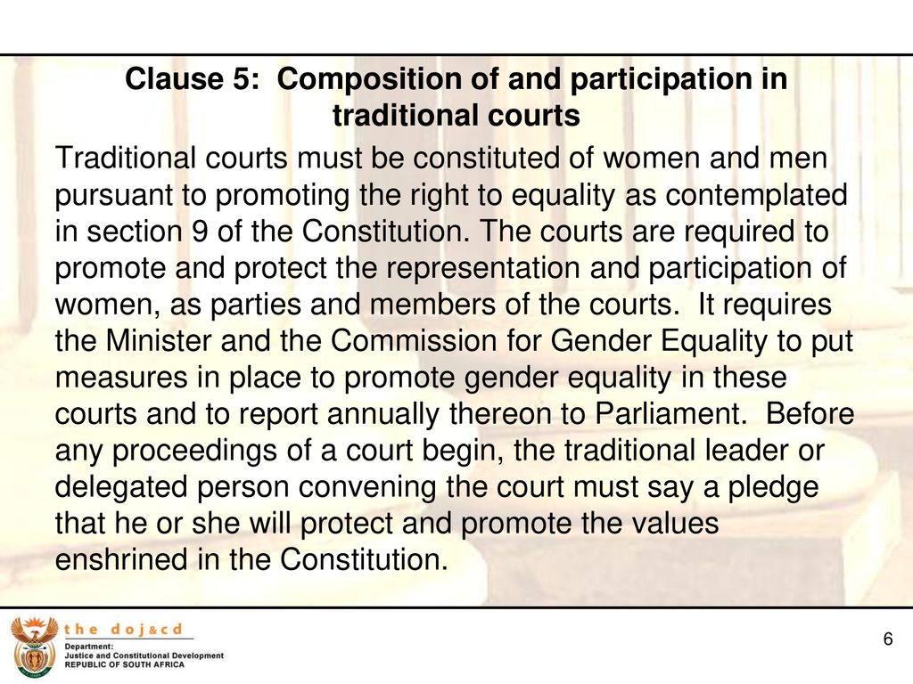 Traditional Courts Bill - Ppt Download