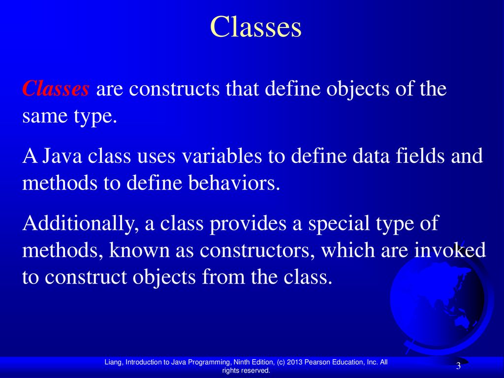 Chapter 8 Objects and Classes - ppt download