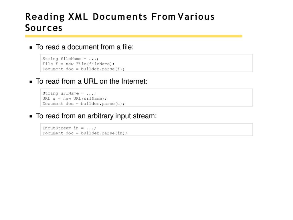 Chapter 25 – XML. - ppt download