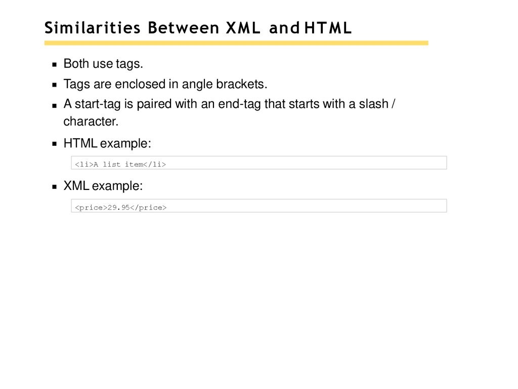 Chapter 25 – XML. - ppt download
