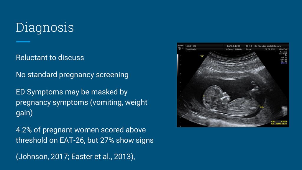 Eating Disorders In Pregnancy - Ppt Download