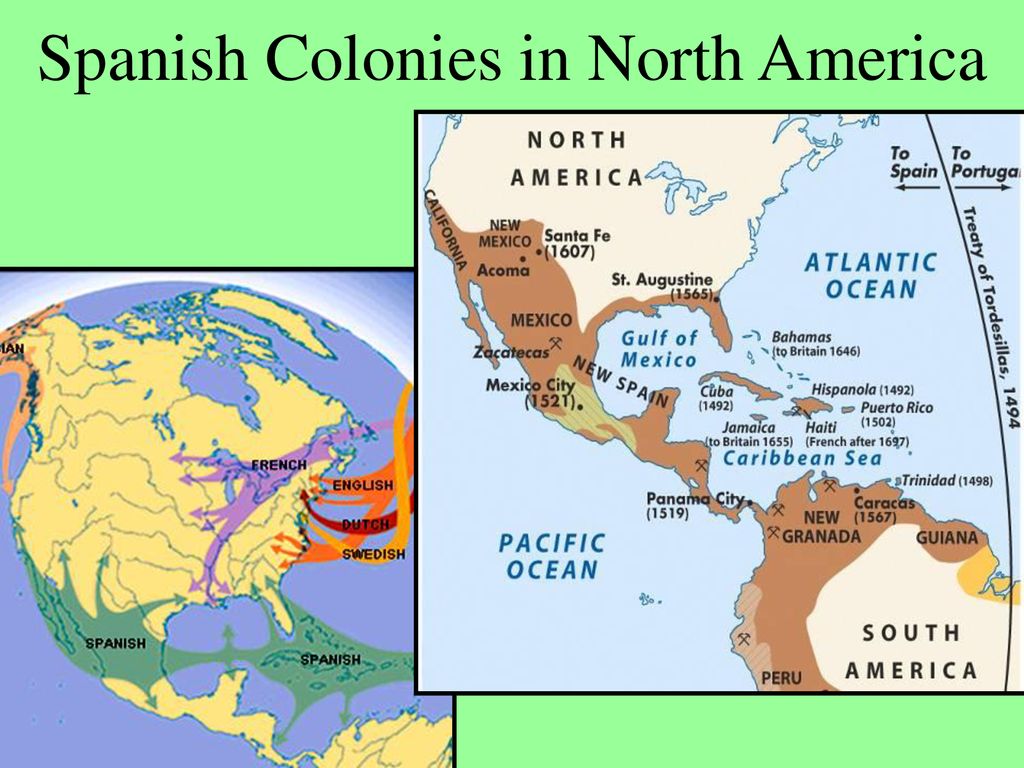 Spanish Colonies in North America
