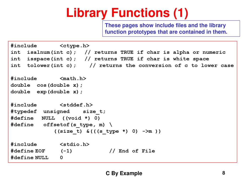 C By Example The assumption is that you know Java and need to extend ...