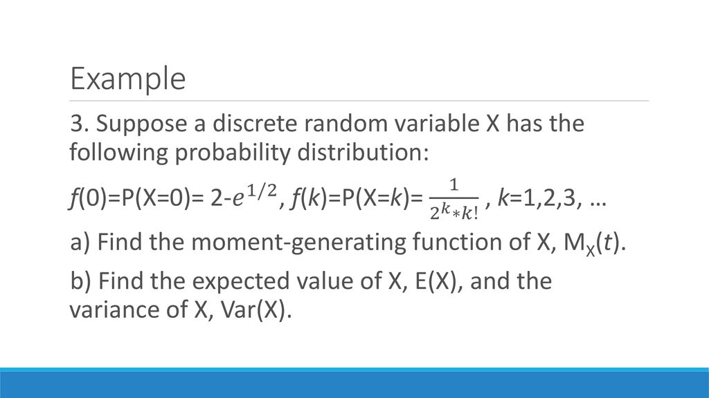 Mathematical Expectations Ppt Download