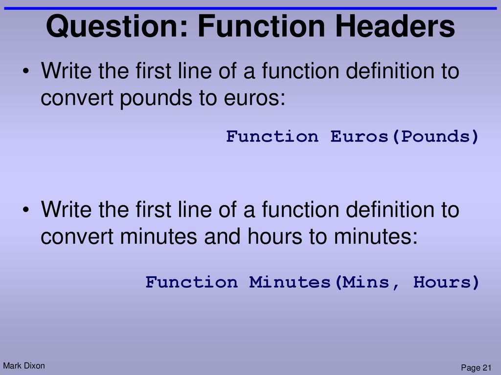 11 – Functions and Modules - ppt download
