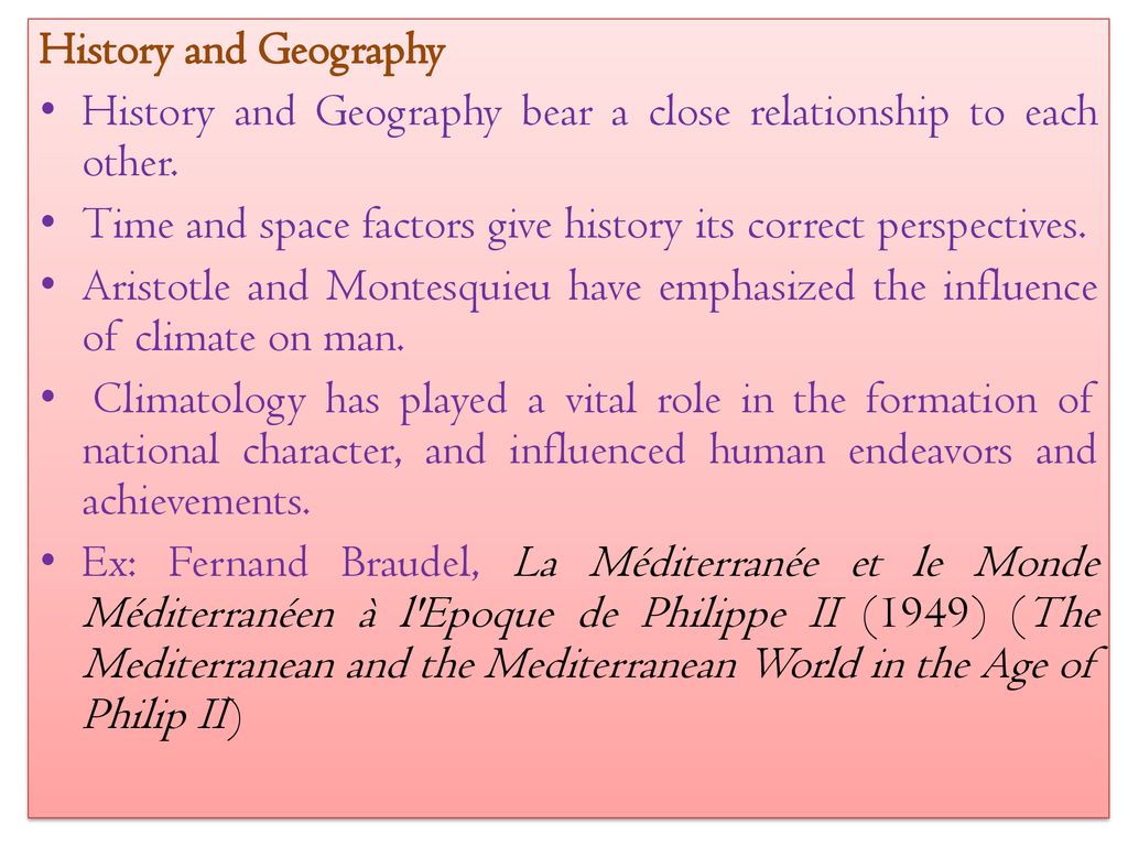 relationship of history to other social sciences