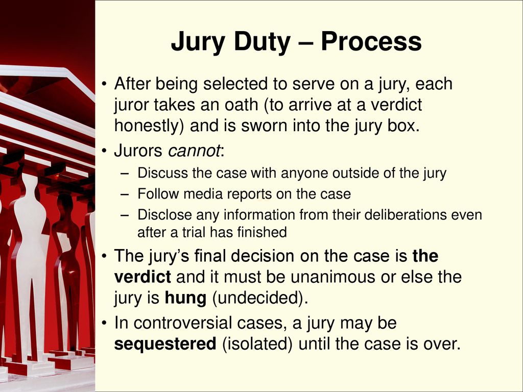 Chapter 6 Trial Procedures. - Ppt Download