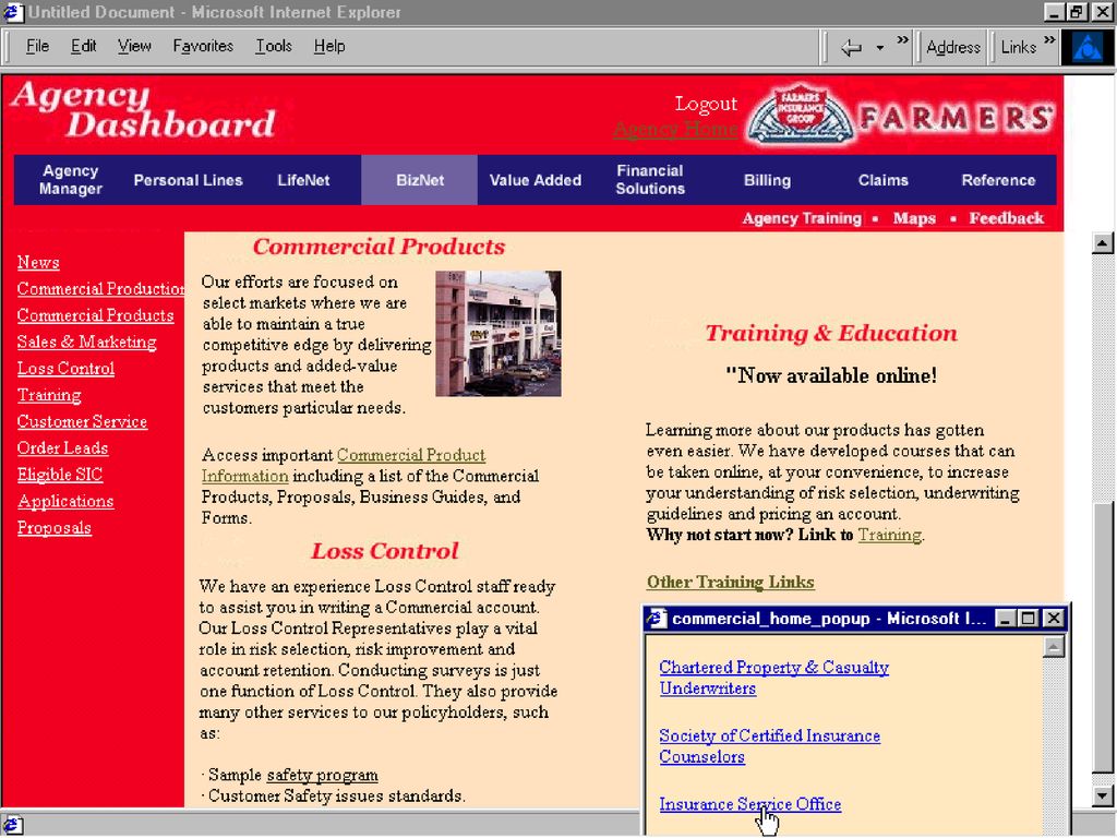 Biznet Over The Next Few Minutes I Want To Share With You Why We In Commercial Are So Excited About Biznet The Business Insurance Site On The Agency Ppt Download