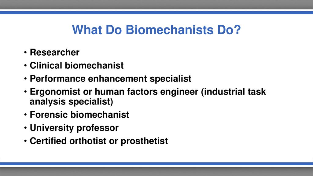 Biomechanics of physical activity - ppt download