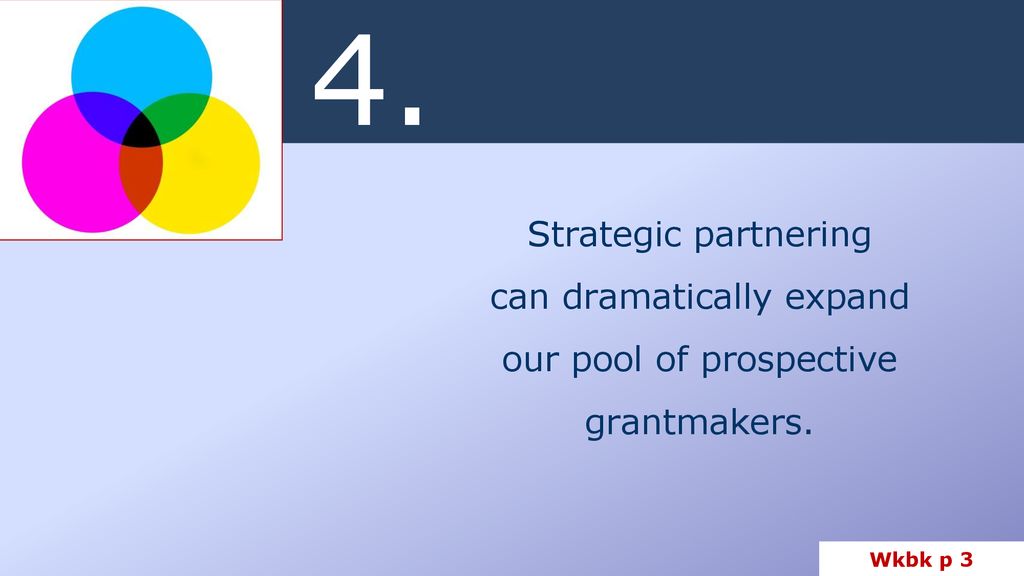 4. Strategic partnering can dramatically expand