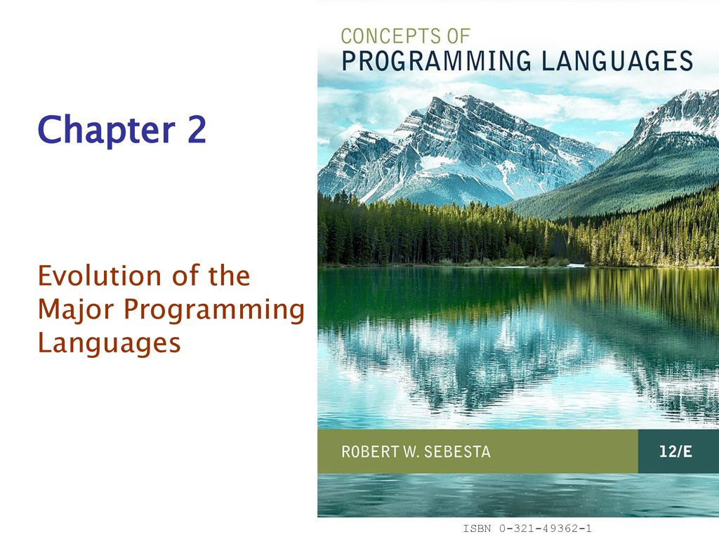 Evolution of the Major Programming Languages - ppt download