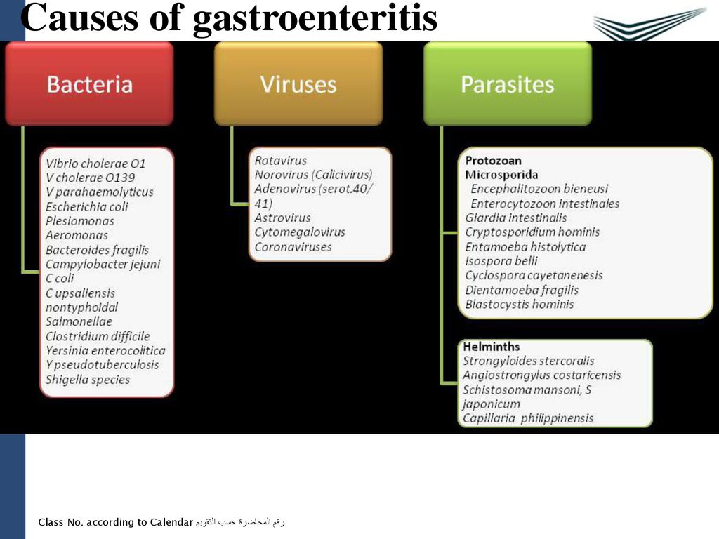 giardia vs gastroenteritis)