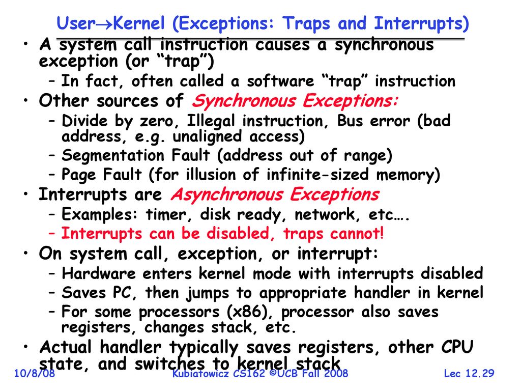 CS162 Operating Systems and Systems Programming Lecture 12 Protection (continued) Address 