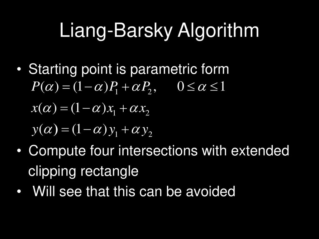 Basic Raster Graphics Algorithms for Drawing 2D Primitives - ppt download