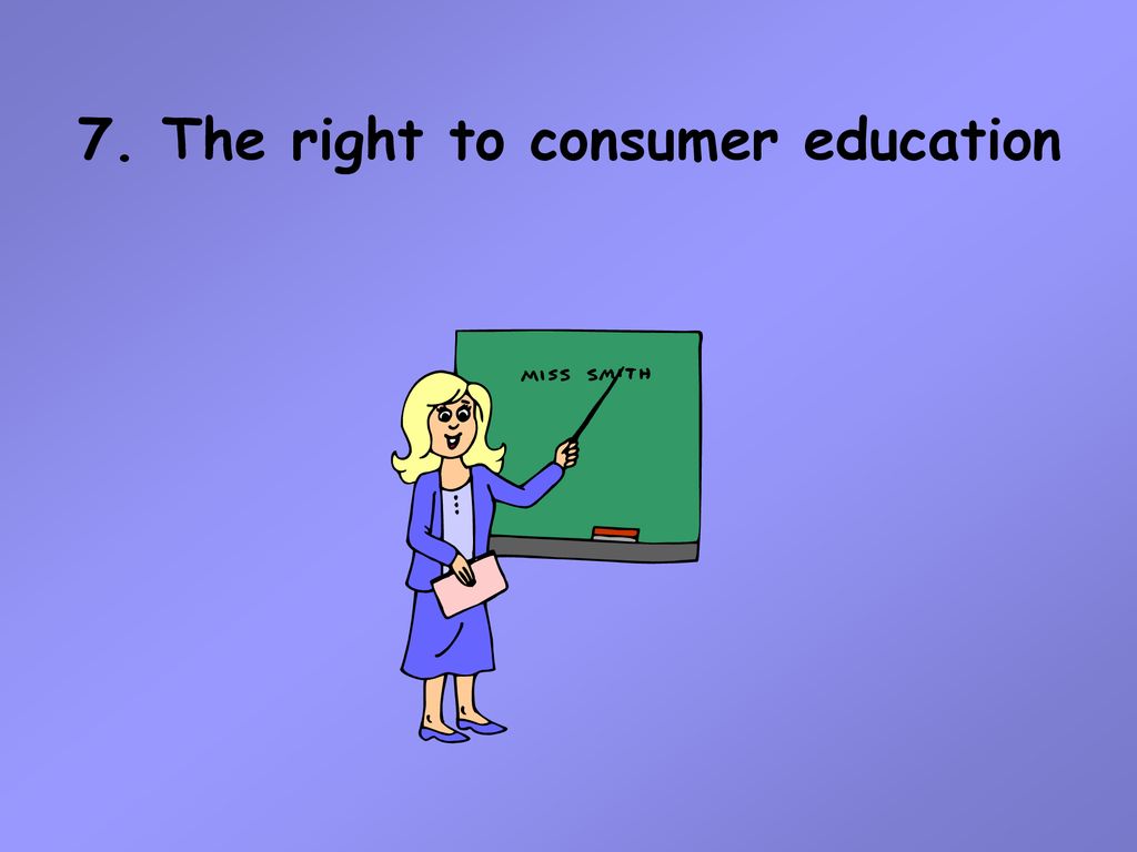 consumer education clipart