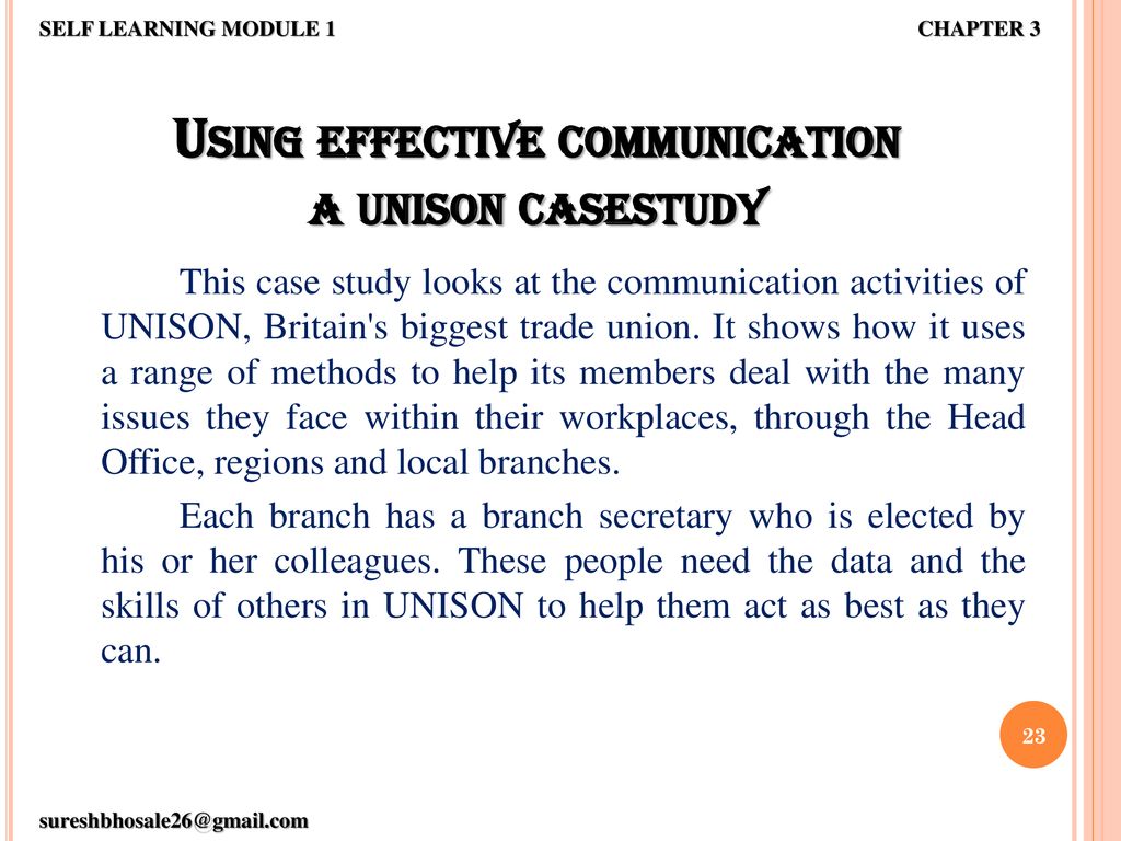 unison communication case study