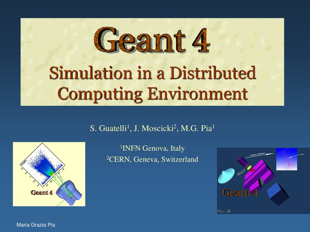 Simulation in a Distributed Computing Environment - ppt download