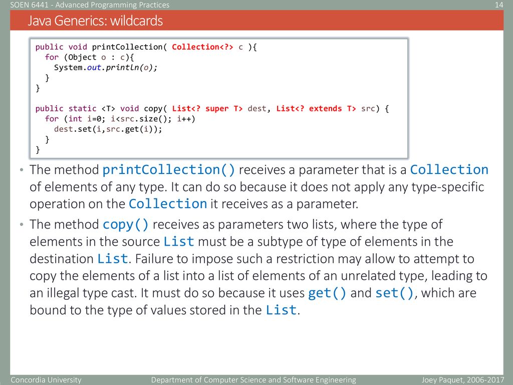 Advanced Programing practices - ppt download