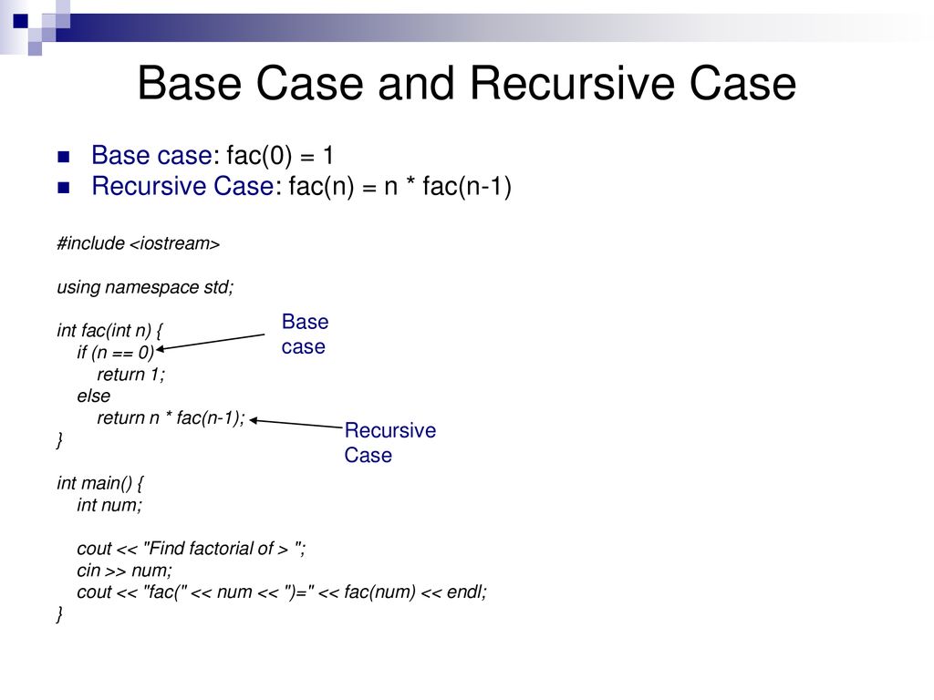 Recursion. - ppt download