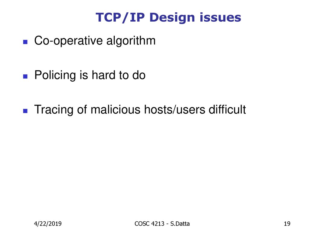 CSE 4213: Computer Networks II - ppt download