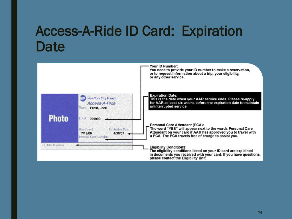 AccessARide Services in New York City ppt download