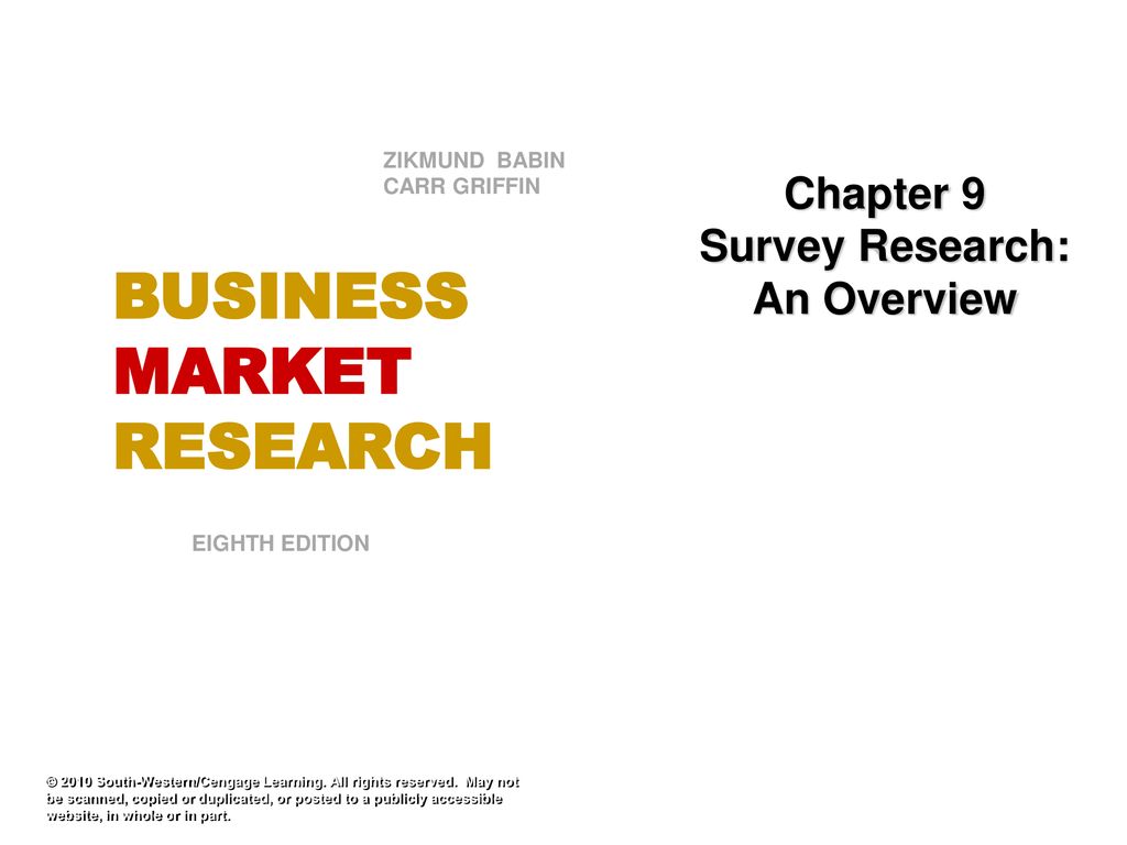 BUSINESS MARKET RESEARCH