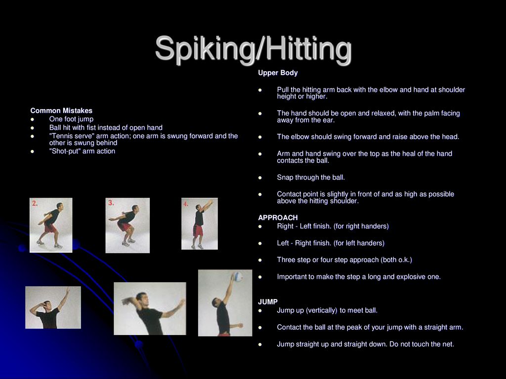 Spiking/Hitting Upper Body
