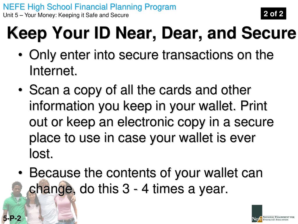 Keep Your ID Near, Dear, and Secure